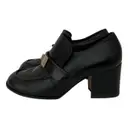 Leather heels Chanel