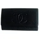 Leather key ring Chanel - Vintage