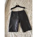 Leather shorts Chanel