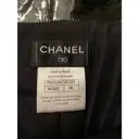 Leather mid-length skirt Chanel
