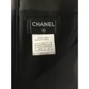 Leather mid-length skirt Chanel