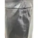 Leather maxi skirt Chanel