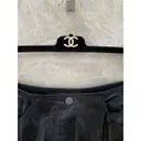 Leather maxi skirt Chanel - Vintage