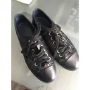 Leather trainers Chanel
