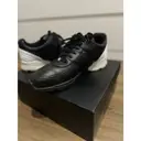 Leather low trainers Chanel