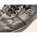 Leather trainers Chanel