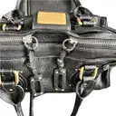 Leather satchel Chloé