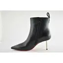 Leather ankle boots Christian Louboutin