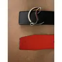 Leather belt Christian Louboutin