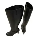 Leather riding boots Christian Louboutin