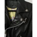 Leather biker jacket Chrome Hearts