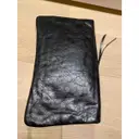 City Clip leather clutch bag Balenciaga