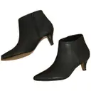 Leather ankle boots Clarks