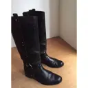 Claude leather riding boots Celine - Vintage