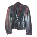 Leather vest Claude Montana - Vintage