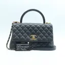 Buy Chanel Coco Handle leather satchel online