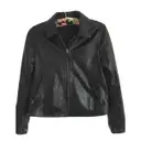 Leather biker jacket Comptoir Des Cotonniers