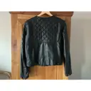 Buy Comptoir Des Cotonniers Leather biker jacket online