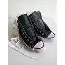 Leather trainers Converse