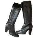 Leather boots Costume National