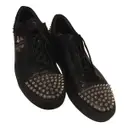 Crystal leather low trainers Philipp Plein