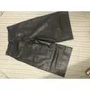Current Elliott Leather trousers for sale