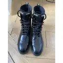 D-Order leather lace up boots Dior