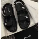 Buy Chanel Dad Sandals leather sandals online