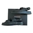 Dad Sandals leather sandal Chanel