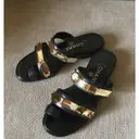 Buy Chanel Dad Sandals leather sandal online - Vintage