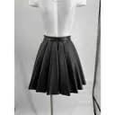 Buy David Koma Leather mini skirt online