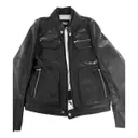 Leather vest D&G