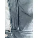 Leather vest D&G