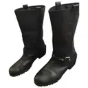 Leather boots Diane Von Furstenberg