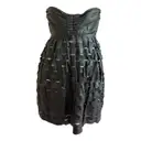 Leather mini dress Diane Von Furstenberg