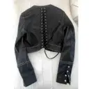 Buy Diesel Black Gold Leather short vest online