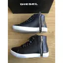 Leather trainers Diesel