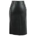 Leather mid-length skirt Dion Lee
