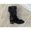 Leather snow boots Dior