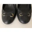Leather heels Dior - Vintage