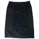Leather mid-length skirt Dior