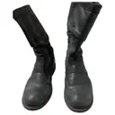 Leather ankle boots Bikkembergs