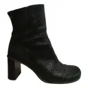 Leather ankle boots Dkny