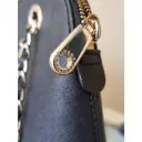 Leather handbag Dkny