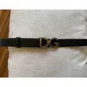 Leather belt Dolce & Gabbana