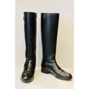 Buy Dolce & Gabbana Leather riding boots online