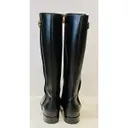 Leather riding boots Dolce & Gabbana