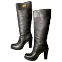 Leather boots Dolce & Gabbana