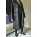 Leather trench coat Dolce & Gabbana - Vintage