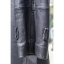 Leather trench coat Dolce & Gabbana - Vintage